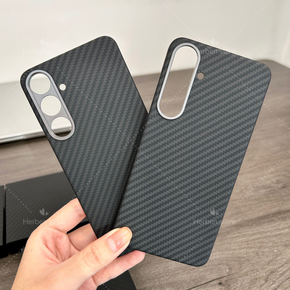 кевларовый чехол Samsung Galaxy s24, чехол из углеродного волокна ...