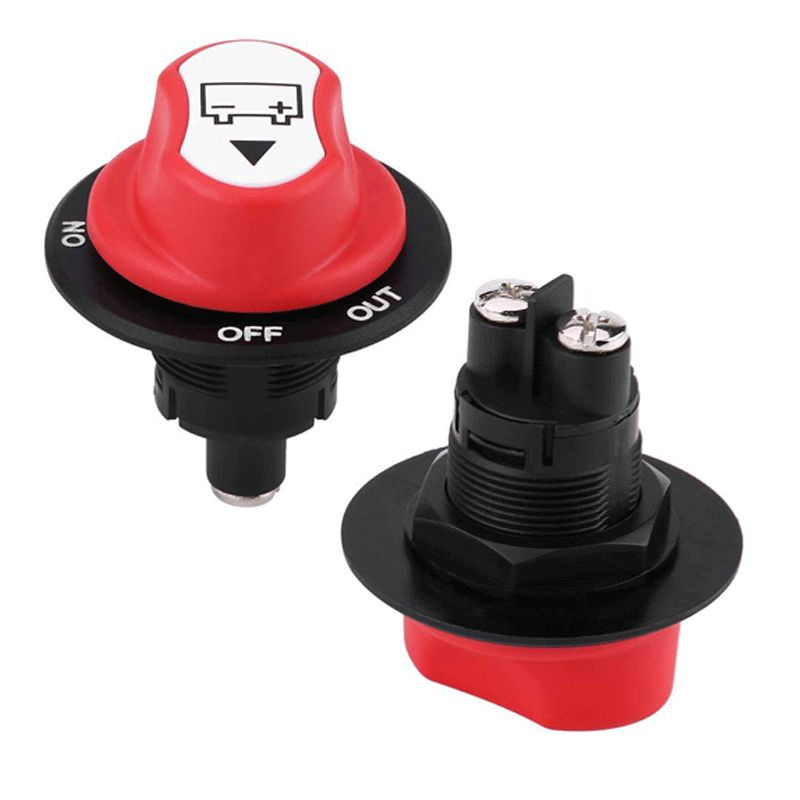 Выключатель массы механический для лебедки и автомобиля 12V 50А ...