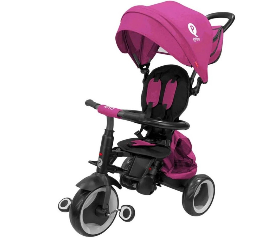 Велосипед трехколесный с ручкой управления QPlay RITO PLUS - купить по ...