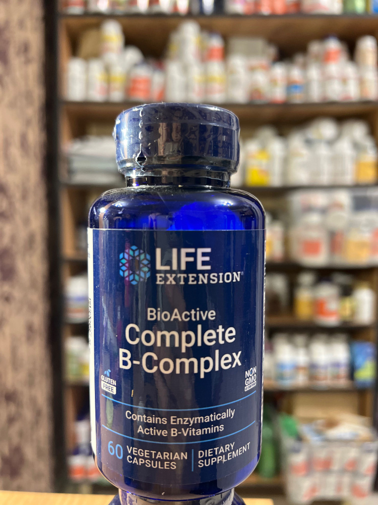 Life Extension BioActive Complete B-Complex, комплекс витаминов группы ...