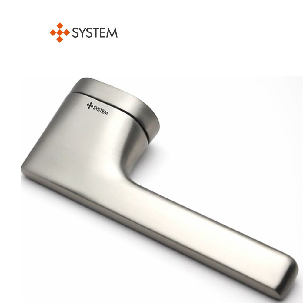 Дверная ручка межкомнатная SYSTEM PERIDOT OV NBM матовый никель ...