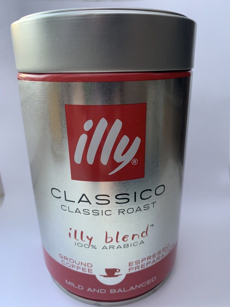 Кофе молотый illy Classico 100% арабика, 250 гр #1
