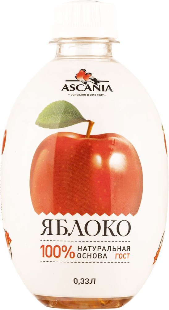 Напиток газ Аскания яблоко Аскания п/б, 0,33 л (в заказе 1 штука)  #1