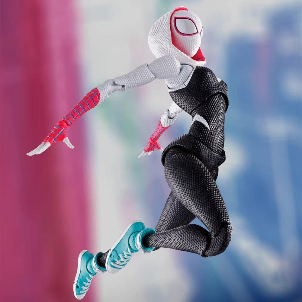 Spider-Man Across the Spider-Verse Gwen Stacy Фигурка Коллекция аниме  персонажей кукол Рождественская подарочная коробка - купить с доставкой по  выгодным ценам в интернет-магазине OZON (1544102971)