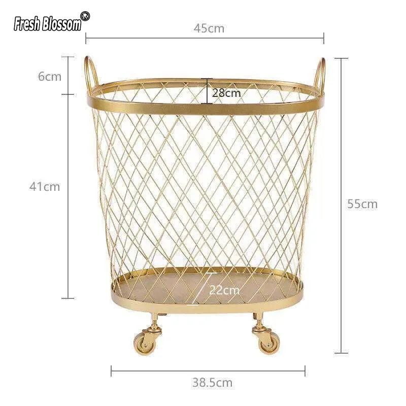 Корзина для белья Fresh Blossom, Железо купить по выгодной цене в ...