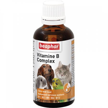 Кормовая добавка Витамины для кошек/собак/птиц Vitamine B Сomplex, 50мл  #1