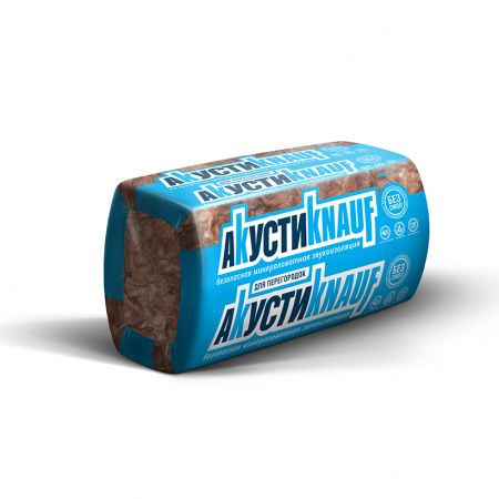 Звукоизоляция АкустиКНАУФ S37MR (610*1230*50/16шт) по низкой цене с ...