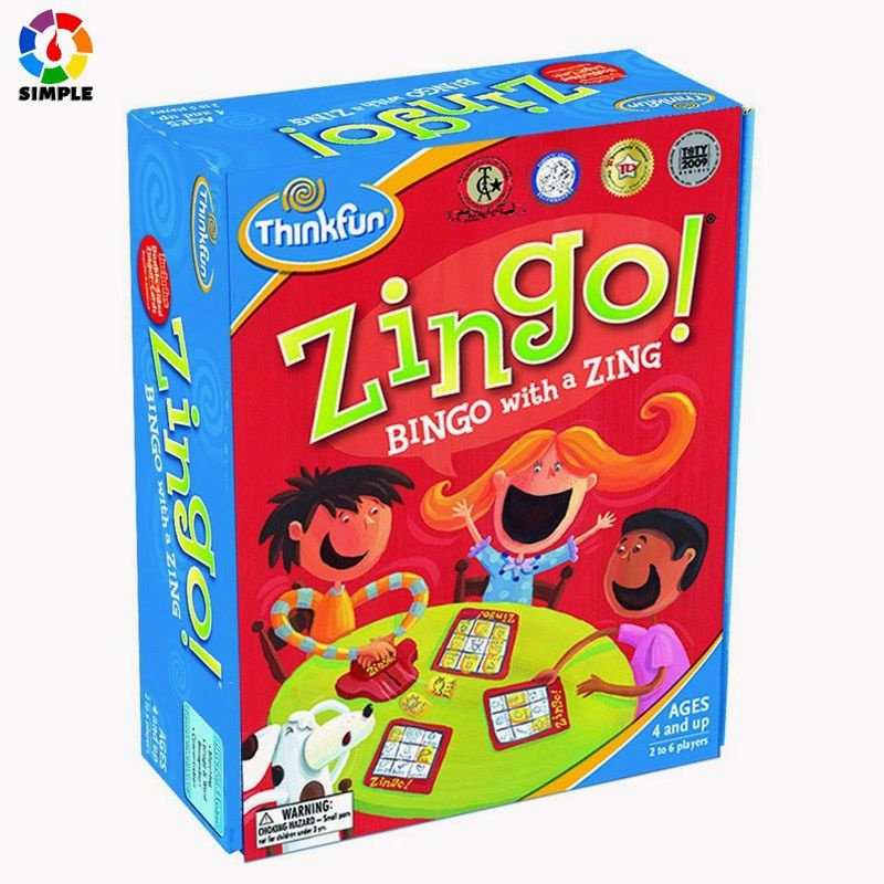 ThinkFun Zingo Bingo Award Winning Preschool Game настольные игры #1