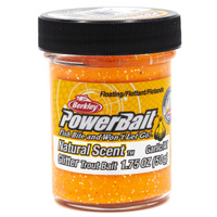 Паста форелевая Berkley Powerbait Natural Scent Glitter Trout Bait (50 г)  Garlic Chartreuse купить по цене 610 руб. в интернет-магазине