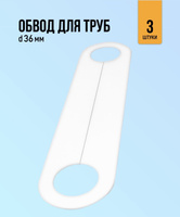 Обвод трубы 100мм для потолков