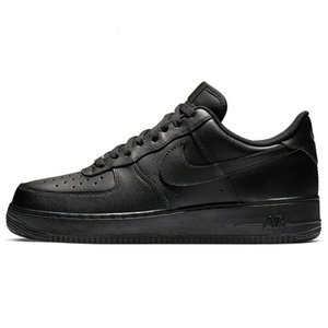 the black air force ones