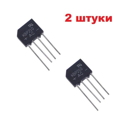 KBP210 диодный мост (2 шт.) DIP-4 2KBP10 схема BR810DL характеристики ...