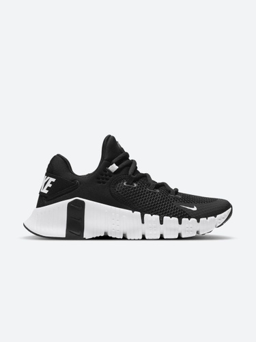 Nike free womens black and white sale