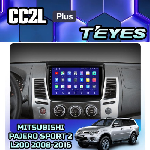 Магнитола Mitsubishi Pajero Sport 2 L200 Triton 2008-2016 Teyes CC2L+ 1 ...