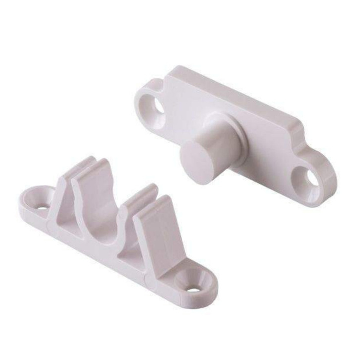 Защелка для москитной сетки пластиковая S42 белая комплект 5 шт ...