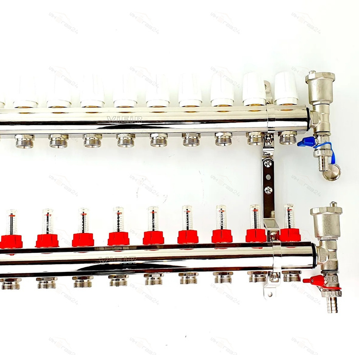 Коллектор для теплого пола на 12 контуров