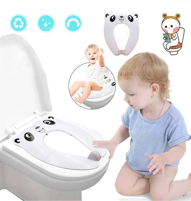 Детское складное сиденье / накладка на унитаз "Panda" - купить с ...