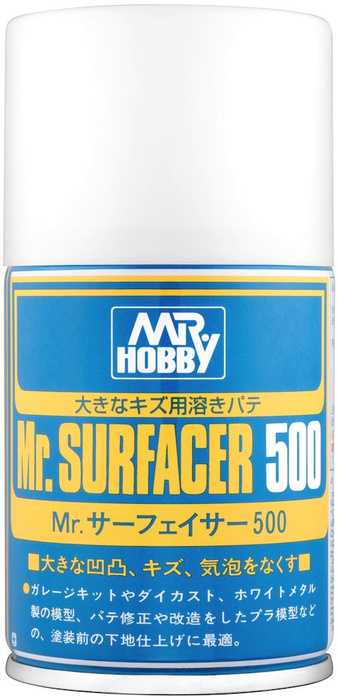 Mr surfacer 500 в качестве шпаклевки