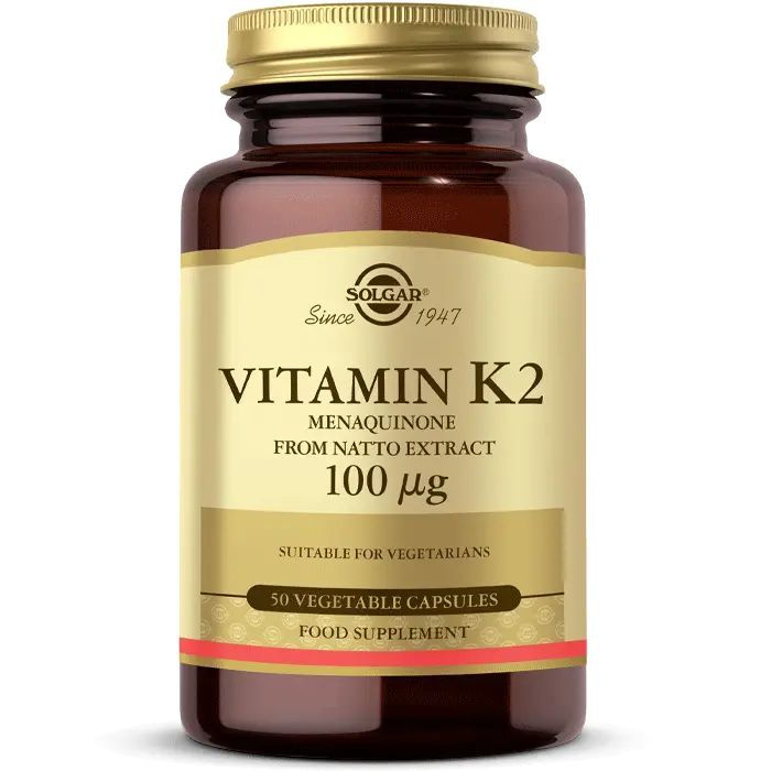 Солгар Витамин К2 100 мкг 50 капсул / Solgar Vitamin K2 100 mcg 50 ...
