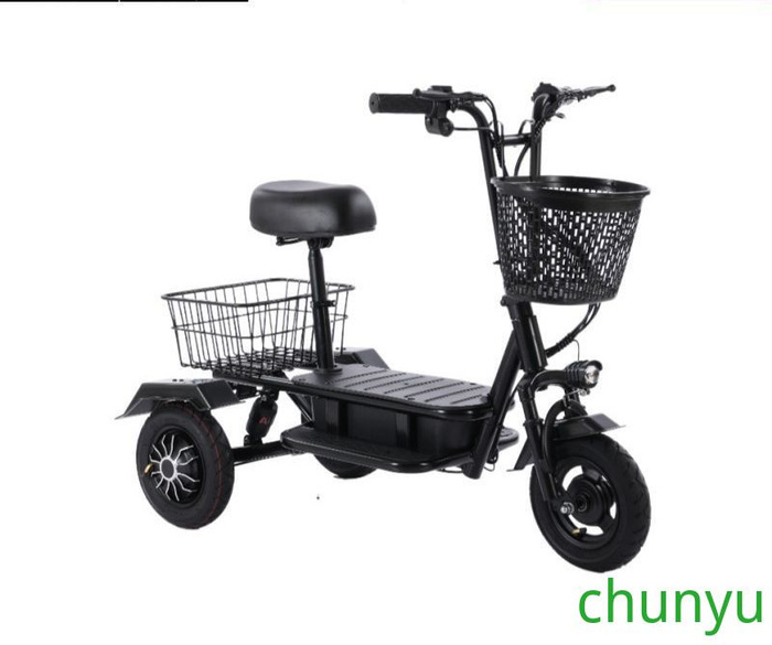 Складной электрический трехколесный велосипед для взрослых. гарантия 3 ...