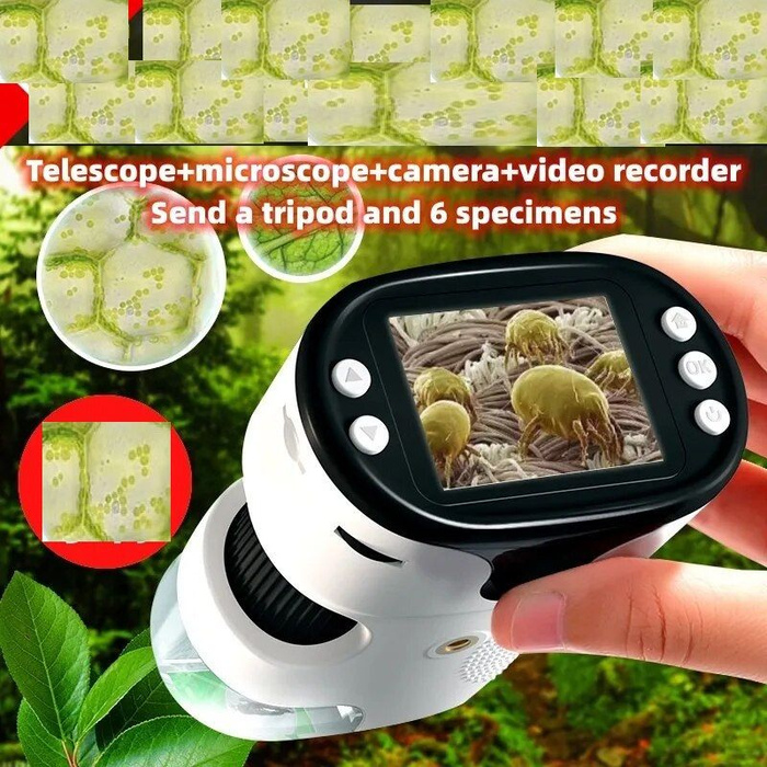 Электронный микроскоп телескоп фотоаппарат карманный детский - купить с ...