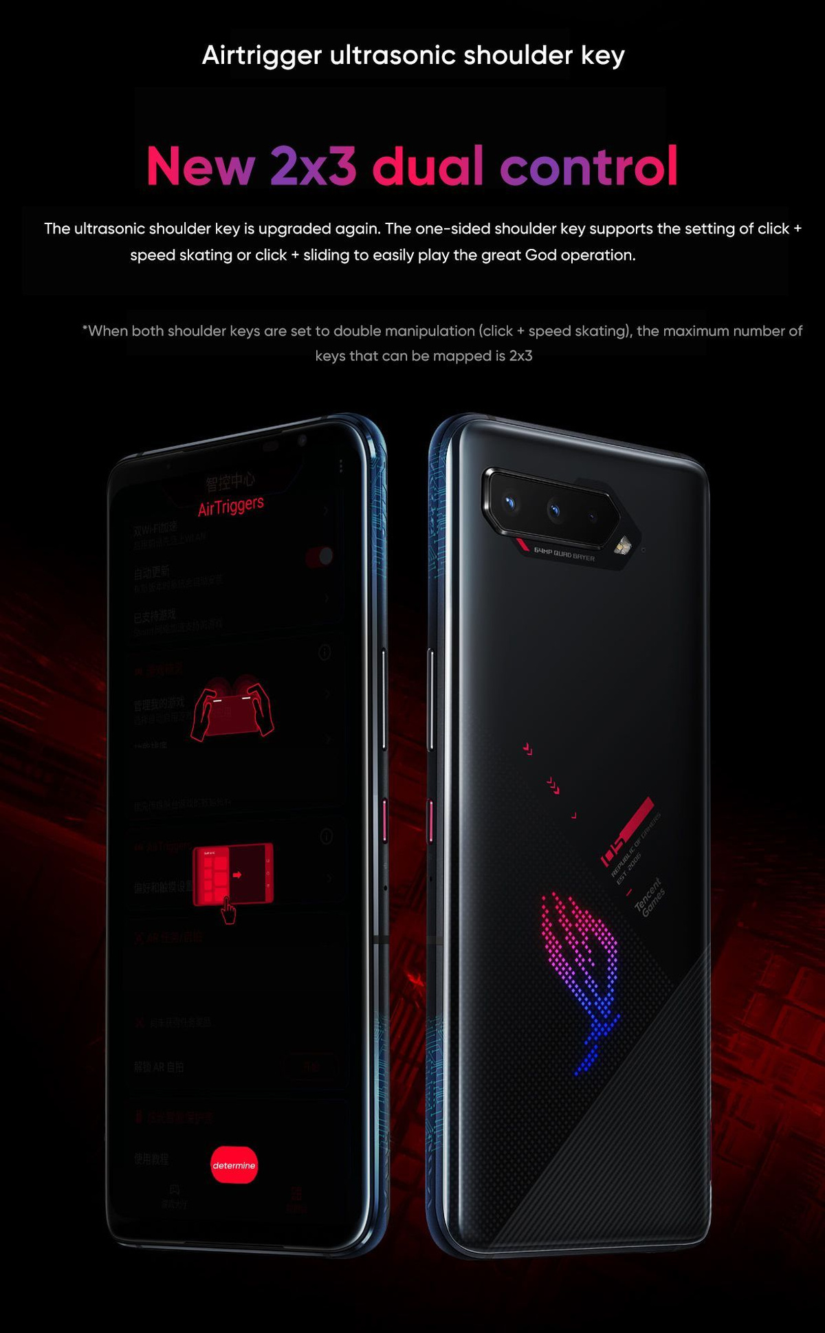 Смартфон ASUS ROG Phone 5S Версия Tencent Поддержка русский язык и Гугл ...