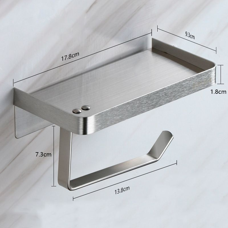 Держатель для туалетной бумаги с полочкой Lite хром, Дом пучком купить ...
