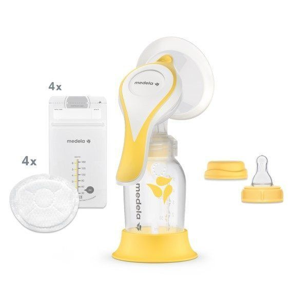 Medela Harmony Essentials Pack/Медела хармони набор ручной двухфазный молокоотсос