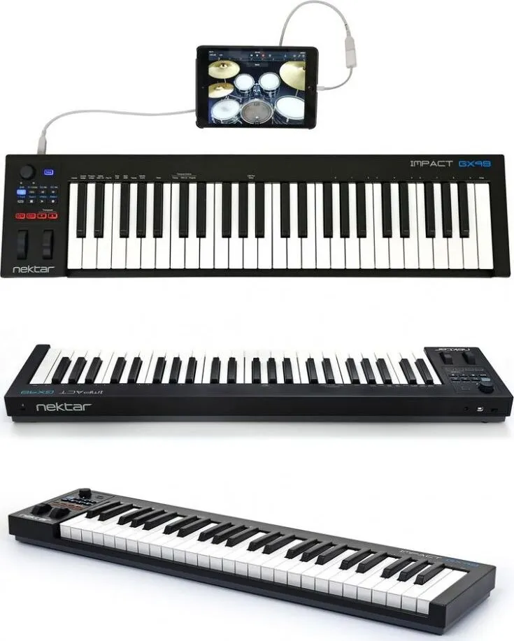 Nektar Impact GX49 USB MIDI контроллер, 49 клавиш, вариант, фото 4