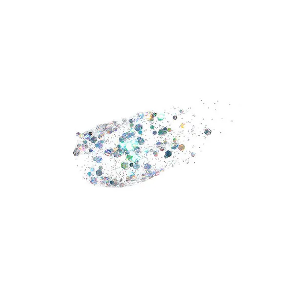 INFLUENCE BEAUTY Глиттер для лица Glitter Dose на гелевой основе, 6 мл, 02 Серебряный, 6 мл, фото 4