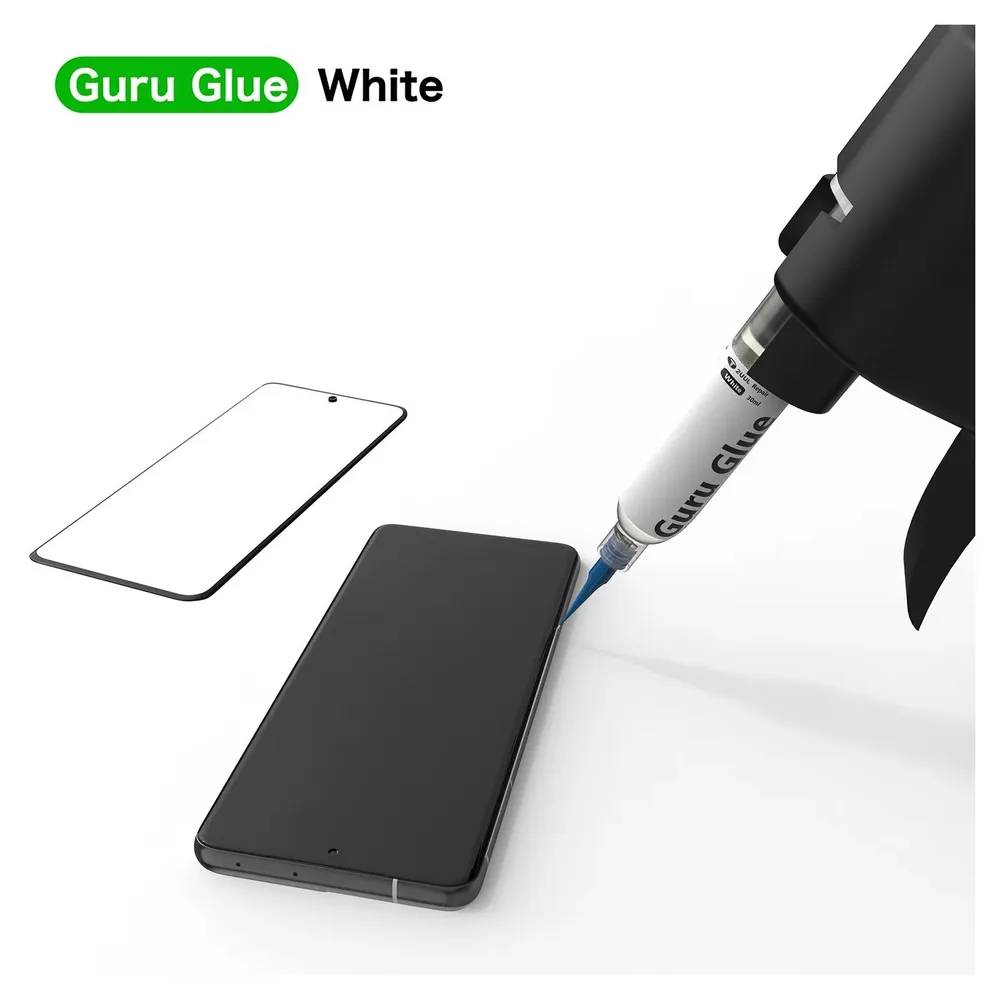 Силиконовый клей 2UUL Guru Glue Soft Buffer Adhesive DA44 для клеевого пистолета белый, белый, фото 2