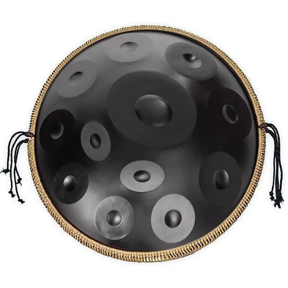 handpan хэндпан барабан 12 нот ре минор 22-дюймовый 58cm бубен для медитации йога инструмент подарок #1