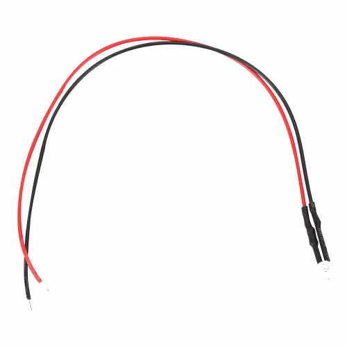 Светодиодные индикаторы 3мм 12В с проводами, многоцветные медленные мигающие, 10 шт. для промышленно