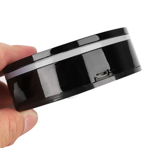 LED-основание, кристальный черный шар, сенсорное, многорежимная подсветка, 3D внутренняя лазерная гр