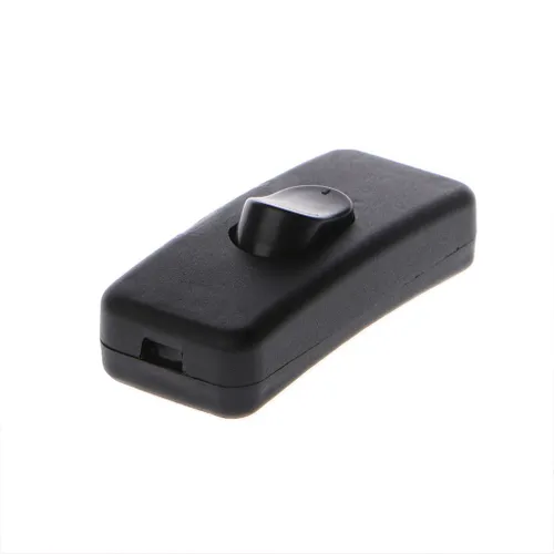 Универсальная лампа встроенного освещения переменного тока 110-250 В 2А с пластиковым встроенным шну