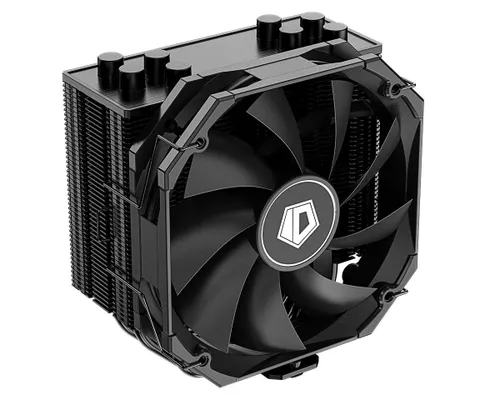 Кулер ID-COOLING SE-224-XTS MINI BLACK LGA1700/1200/115X/AM5/AM4 (TDP 180W, PWM, 4 тепл.трубки прямо