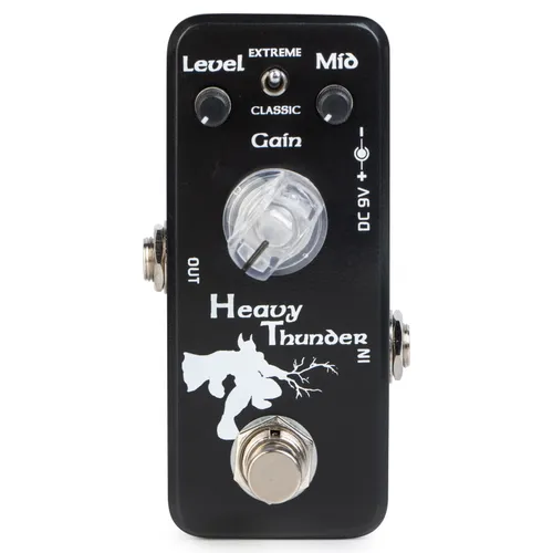 Педаль эффектов для электрогитары и бас-гитары Movall MP-321 Heavy Metal Distortion Guitar Effect Pedal
