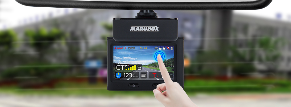 Marubox m700r комбо устройства 3 в 1 видеорегистратор