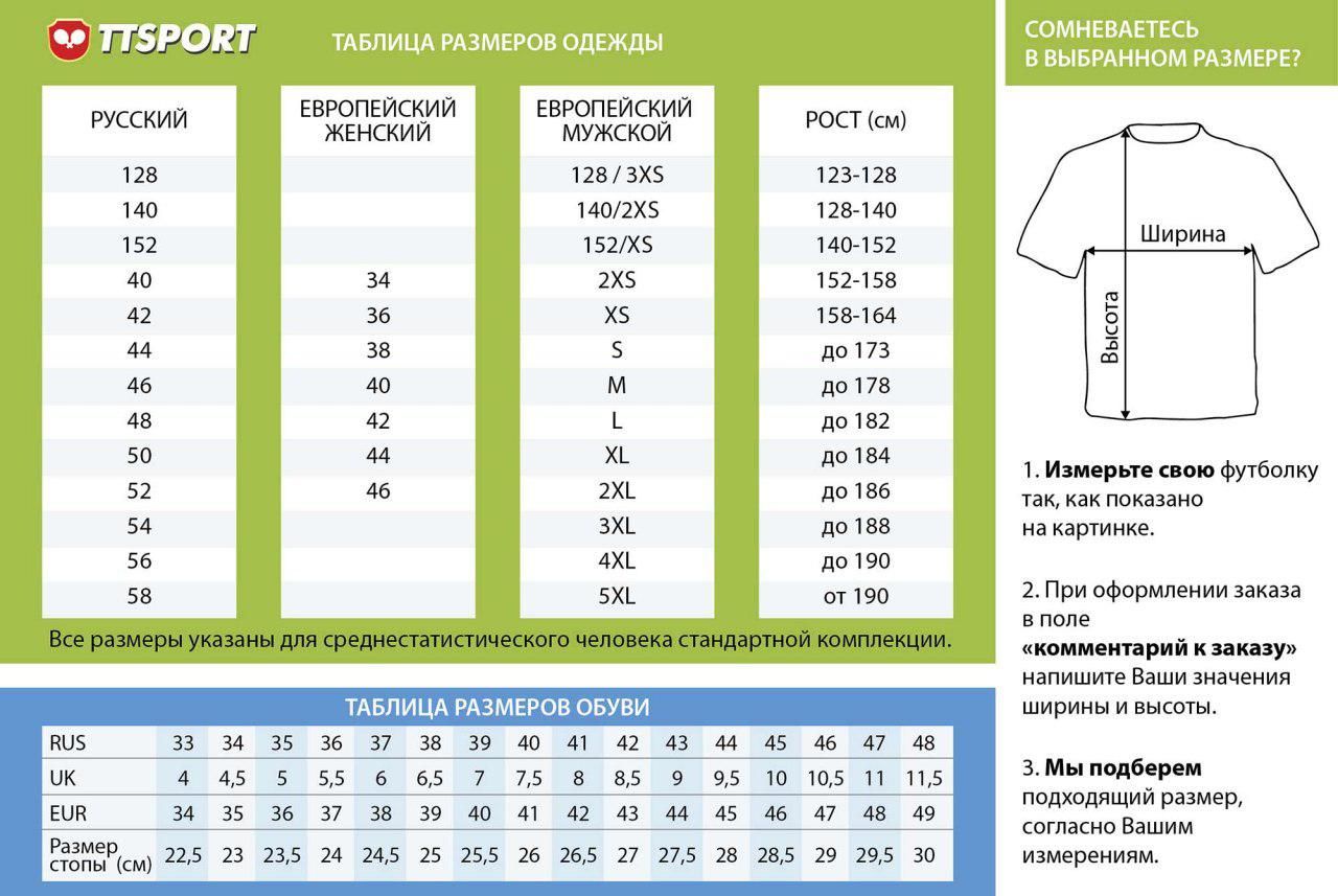 Какой размер футболки