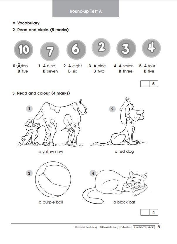 Английский язык. Контрольные задания. 3 класс ФГОС | English Language. Control Assignments. 3rd Grade. FGS - Ozon image 6