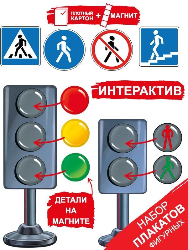 Стенды по ПДД в детском саду