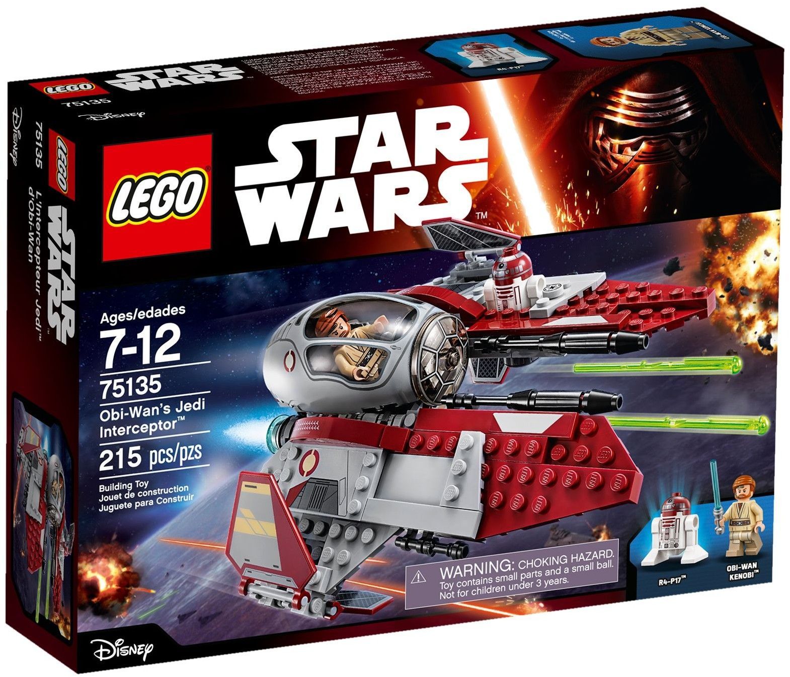 Конструктор LEGO Star Wars 75135 Перехватчик джедаев Оби-Вана
