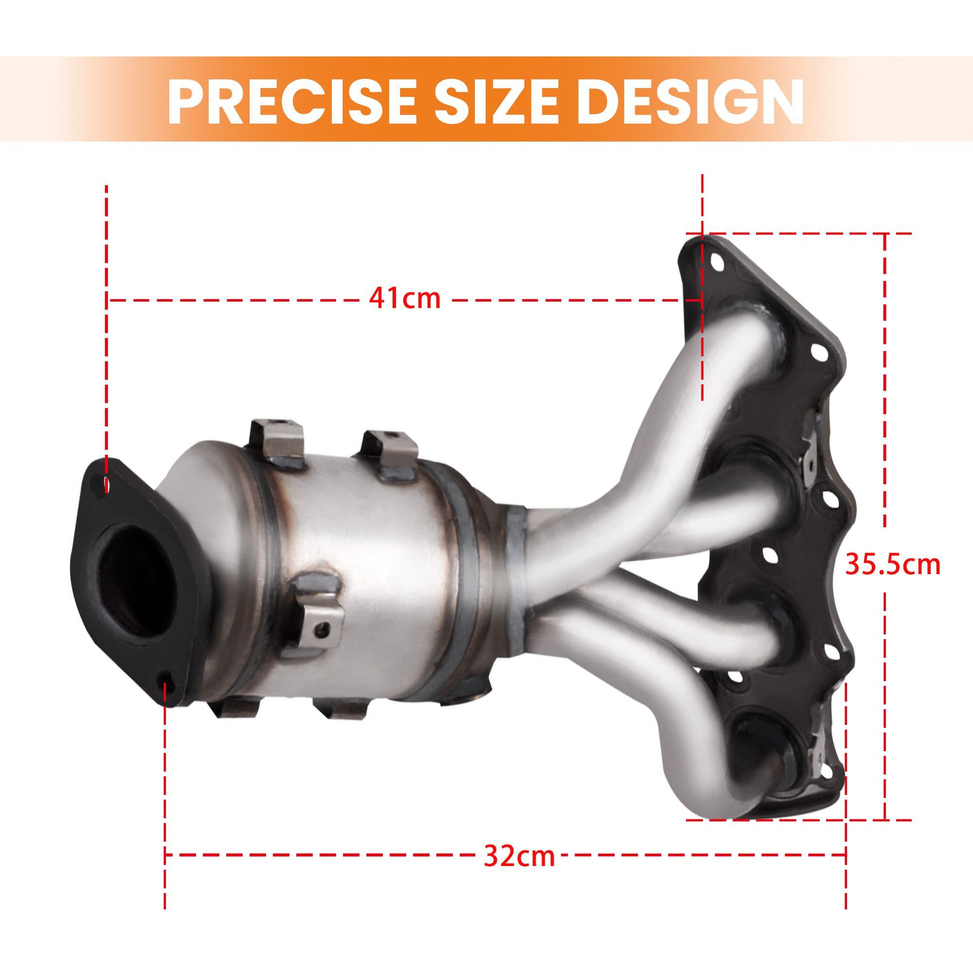 Каталитический конвертер выхлопного коллектора для Hyundai Accent 1.6L ...