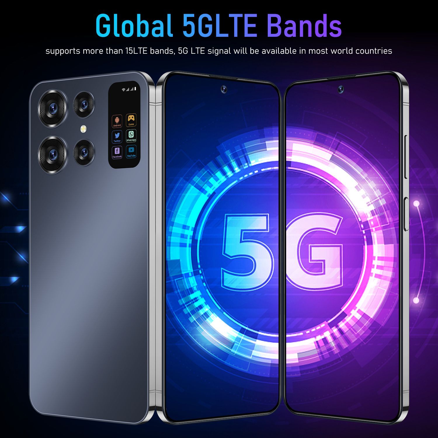 Смартфон 5G Phone S24 ultra 6.8-4-01 - купить по выгодной цене в ...