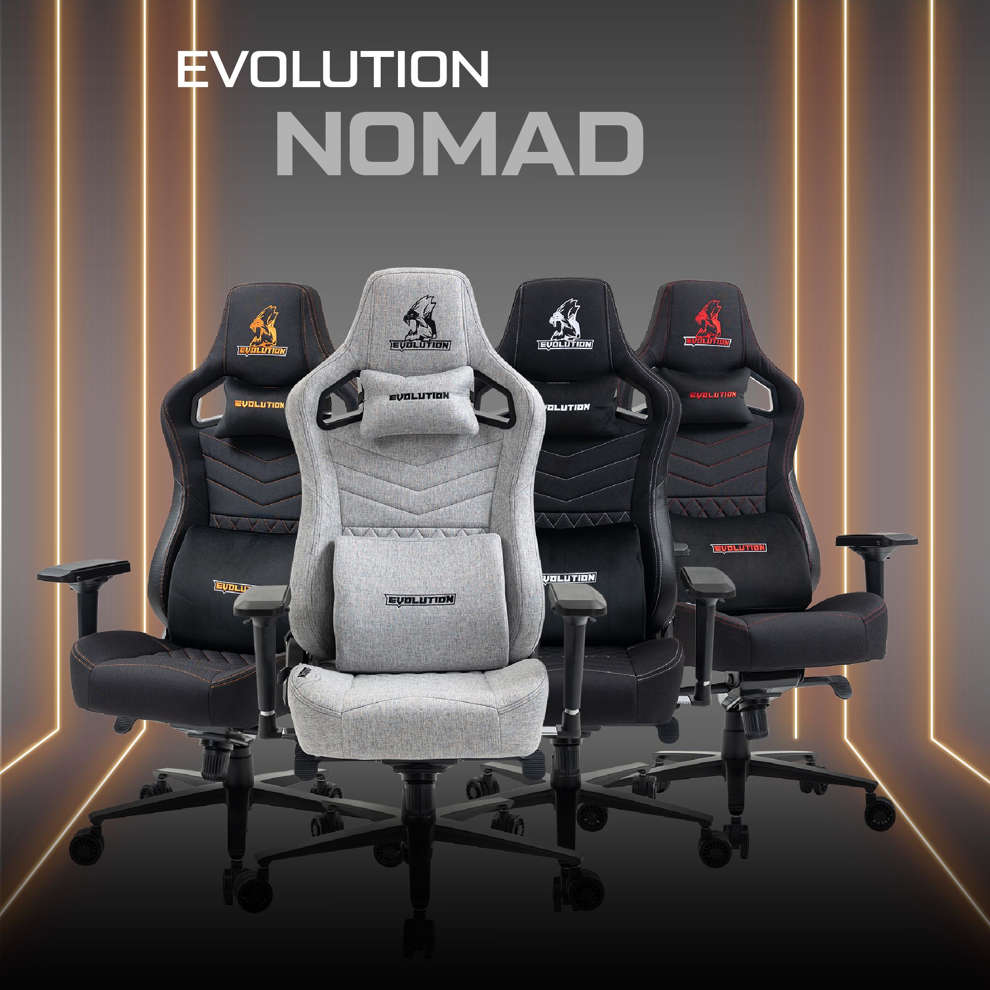 Кресло игровое evolution nomad