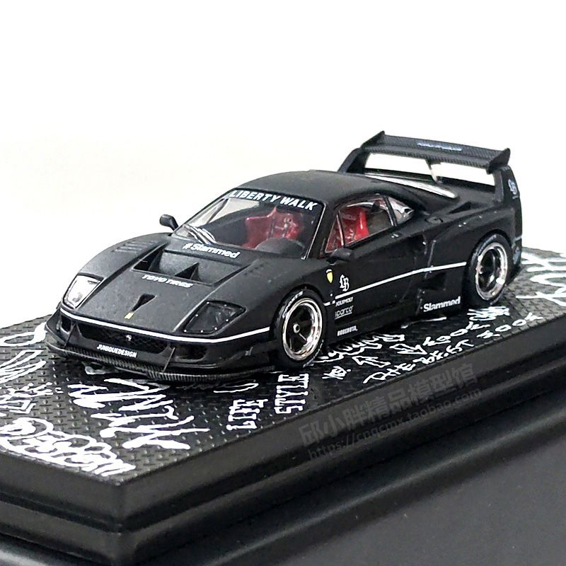 Машинка INNO 1:64 Ferrari F40 Liberty Walk wide-body LBWK