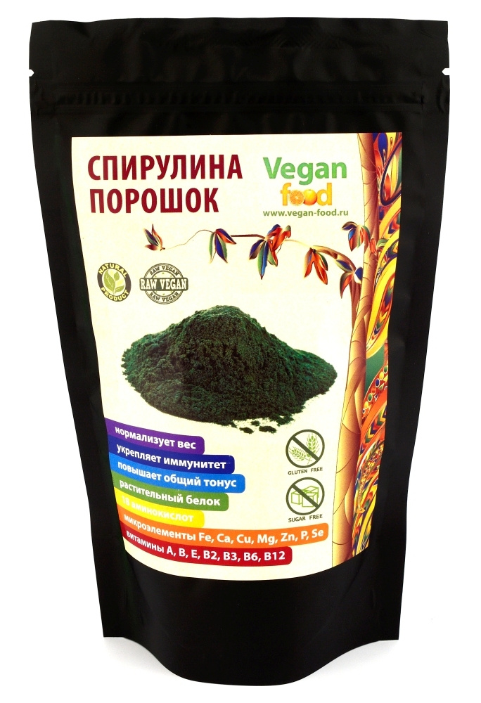 Спирулина порошок Vegan Food, 200 г #1