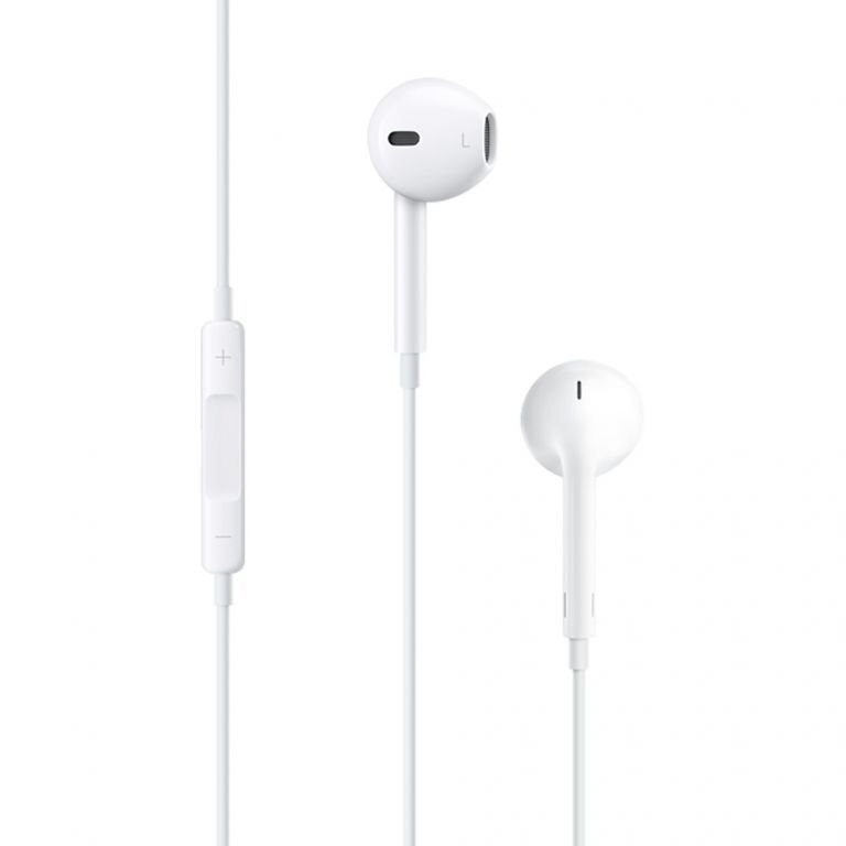 apple earpods with remote and mic lightning connector white