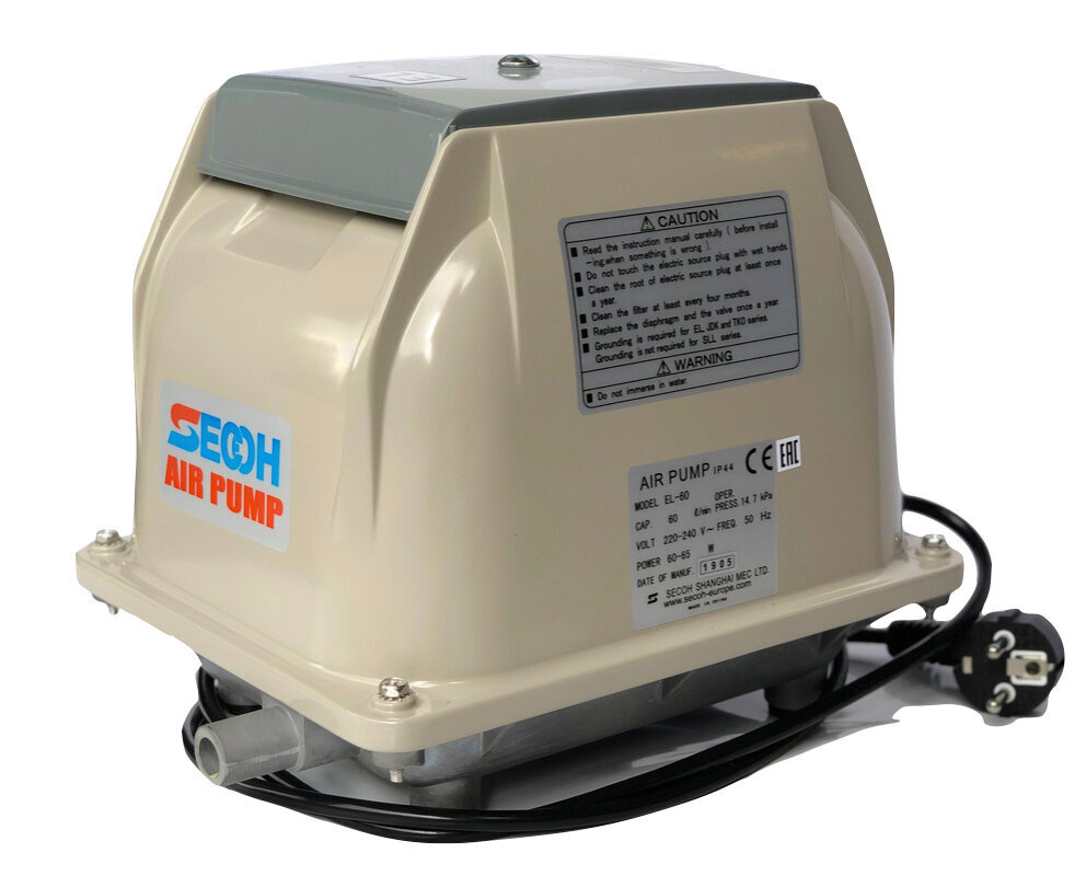Компрессор для септика и пруда SECOH EL-80-15 - купить с доставкой по ...