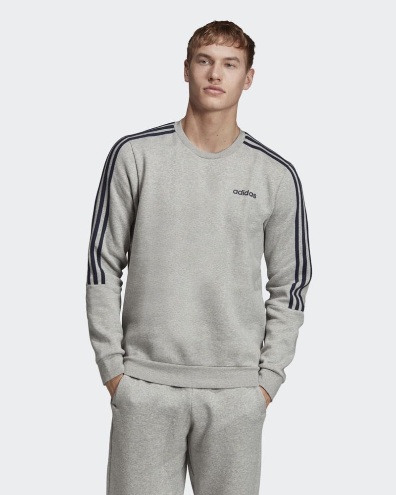 Adidas striped sweatshirt sale